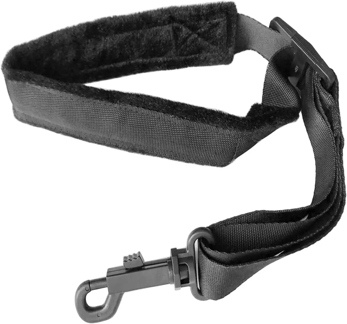 Saxophone  Strap Soft Padded Sax Strap for Alto Tenor Saxophone Baritone Soprano Clarinet Horn Music Thick Swivel Sheepskin Suede Villus Snap Hook Men Women