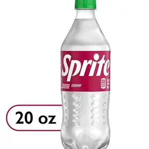 Sprite Cherry 20 oz/ 591 ml Refreshing Beverage 12/24 pack - cherry Flavor