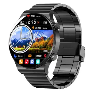 New Smartwatch – Connected Smart Watch with Bluetooth Calling, Heart Rate Monitoring, Blood Sugar Monitoring, Multi-Sensor Intelligent Health-Monitoring Smart Wearable Device for Sports Enthusiasts, Connected Smart Watches
