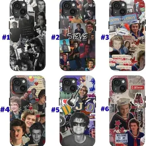 Steve Harrington Joe Keery Phone Case for iPhone 17 16 15 14 13 12 11 Pro Max Plus & Samsung Galaxy S25 S24 S23 S22 S21