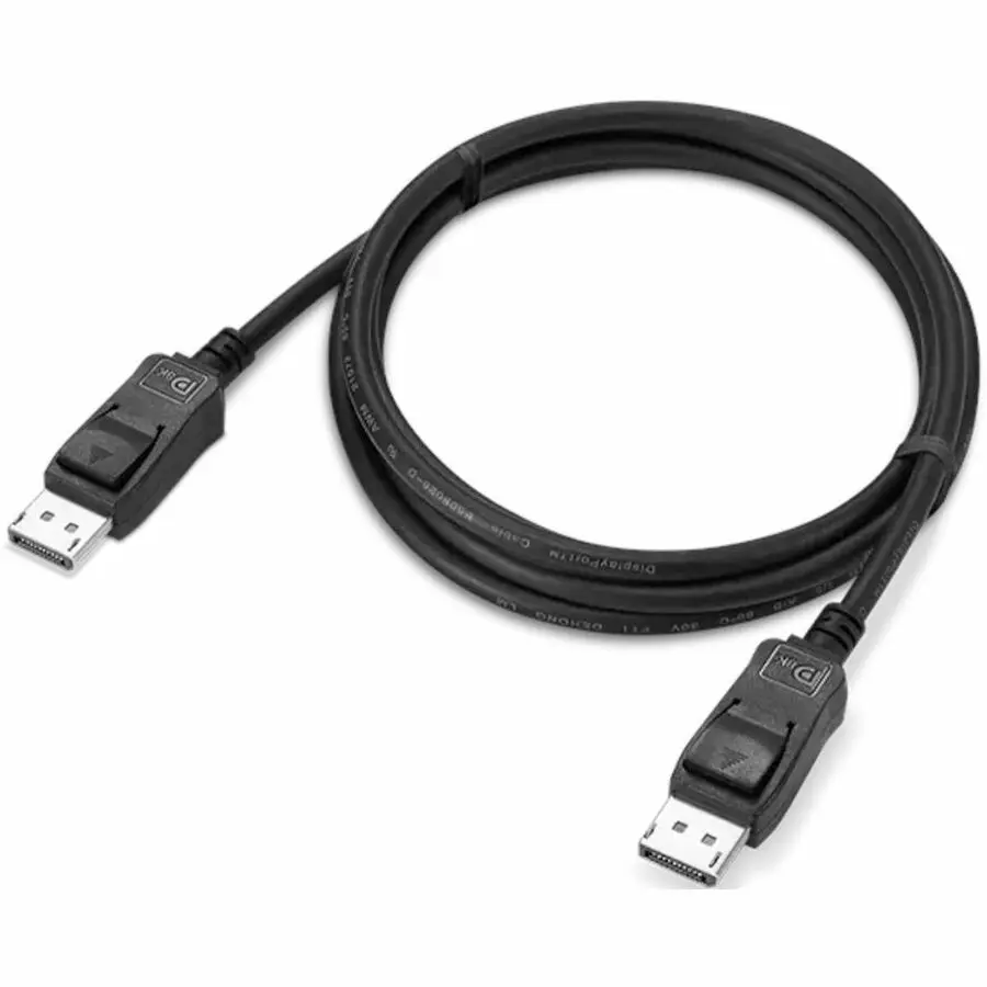 Lenovo DisplayPort to DisplayPort 1.4 Cable 1.8m – High-Speed Digital Audio Video Connection