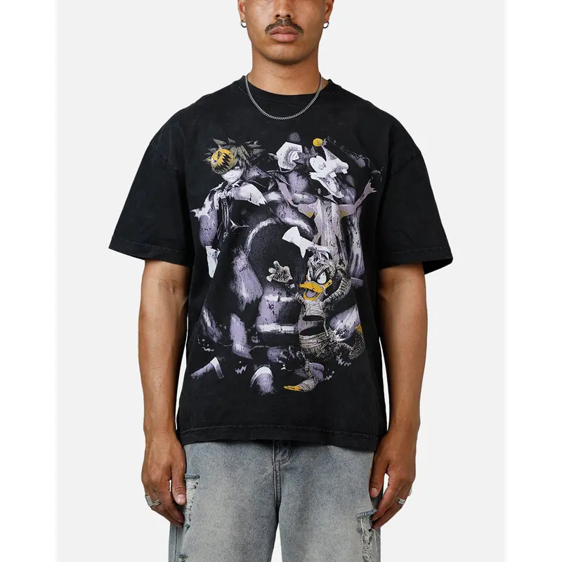 73Studio Disney Kingdom Hearts Sora Heavyweight T-Shirt Black 
