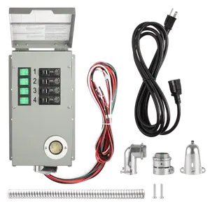 120V 15A 4-Circuit Non-Automatic Transfer Switch