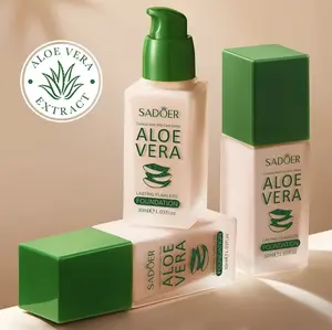 Aloe Vera Liquid Foundation - Hydrating, Smooth &Lightweight Formula, Available in Natural & IvoryShades, Long-Lasting Natural Makeup, Pore Concealing, Non-Caking, Suitable for All Skin Tones,Provides Fresh & Weightless Skin Finish tiktokshopspringglowup