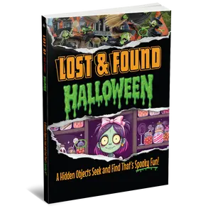 Lost And Found - Halloween Edition: Hidden Picture Seek & Find Puzzles for Adults and Teens