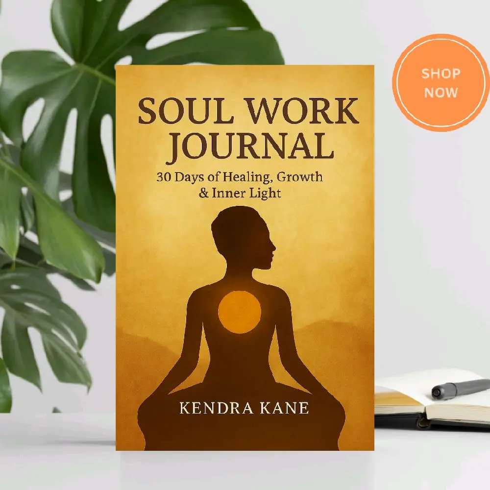 Kendra Kane Soul Work Journal 30 Days of Healing Growth & Inner Light Personal Development Guide