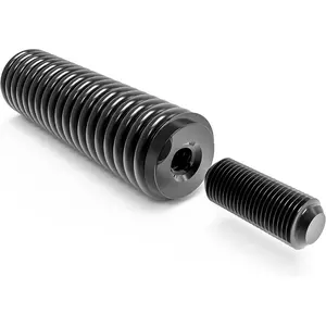 CB Antenna Spring, Ancable SS-3H CB Spring Whip Antenna 3/8" x 24 Threads Stainless Steel Heavy Duty Radio Antenna Mount for Vehicle CB Radio Antennas Up to 60" Long, Black