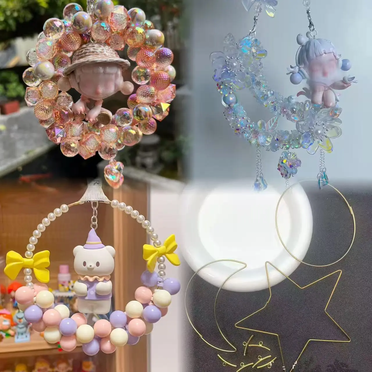 08-Hoops Ring for Car Hanger/Dream Catcher(5 pcs)