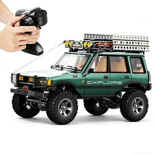 JXC 1/18 Scale RC Crawler ,2.4GHz HighTorque 4WD RC Crawling Car-Car withExcellent Suspension and ShockAbsorption,Realistic Mechanical Shifting,Dual-Speed Transmission, Multi-FunctionLighting, Dual Li-ion Batteries, PerfectBirthday & Kids Gift