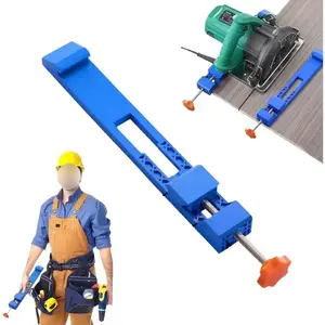 Adjustable Cutting Machine Base Guide, Electric Circular Saw Milling Positioning Clamp, Precision Wood Cutting Guide,Woodworking Tools Accessories for Precision Cutting and Milling Task