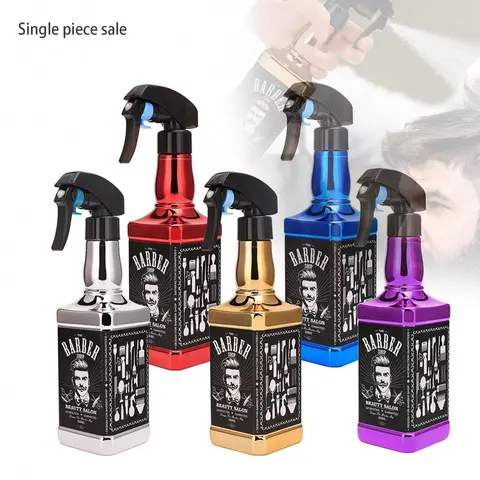 500ml Hair Fine Mist Sprayer, 1 Count Single Piece Sale Hair Styling Spray Bottle, Hairdressing Spray Bottle for Beauty Salon Barber Shop, Heatless Styling Tool for Home Use, Salon Equipment, Hair Products, Salon Supplies
