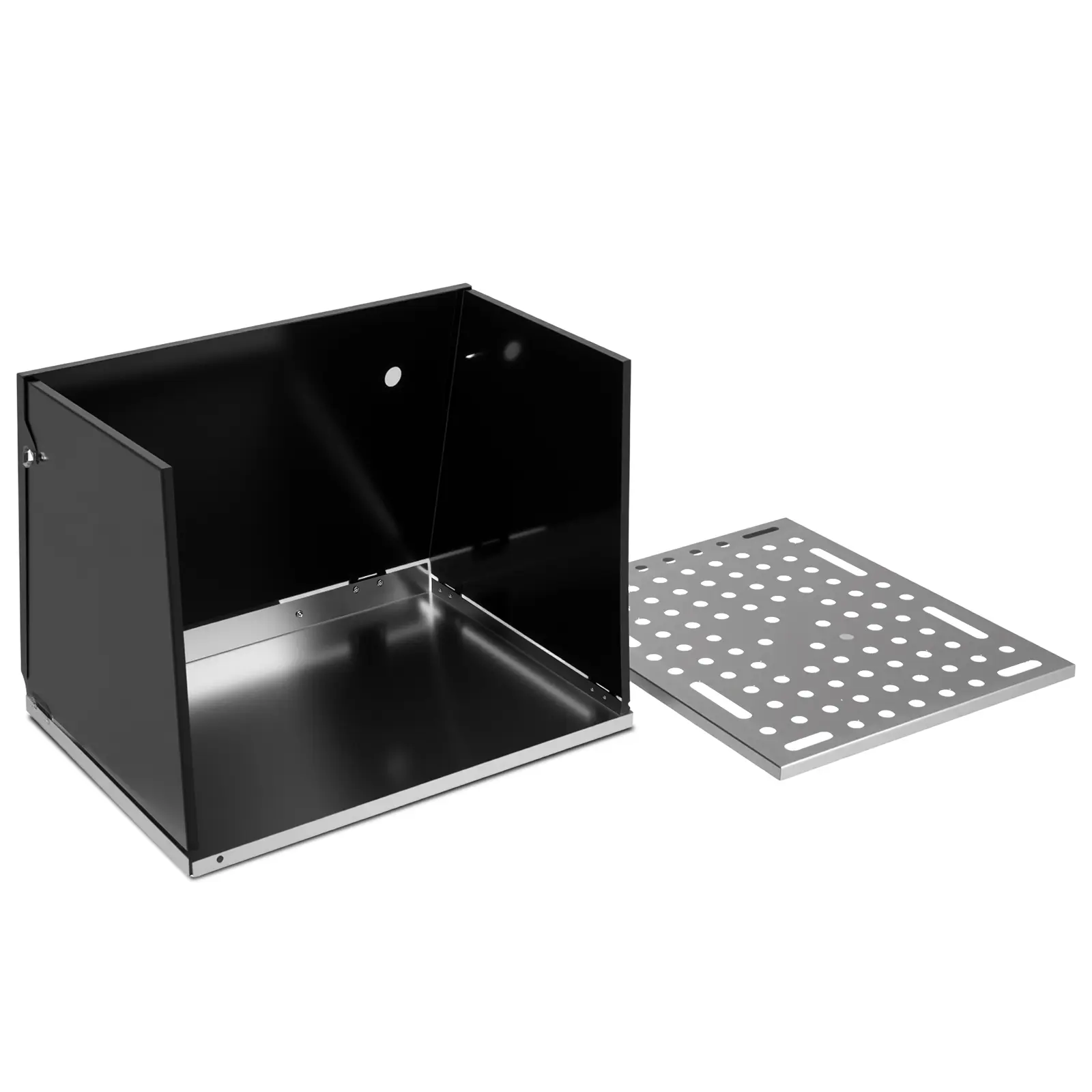 COSTWAY - Folding Welding Table Accessories for Workbench Desktop with Perforated Panel