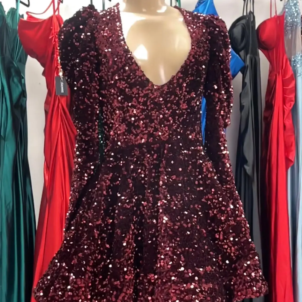 Giovanna Formal Peplum Dress