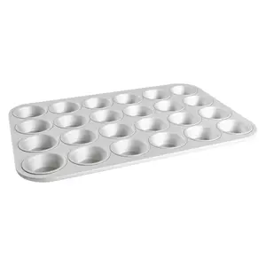 Fat Daddio's MFN-MINI Anodized Aluminum Mini Muffin Pan, 11.2 x 15.8 inch