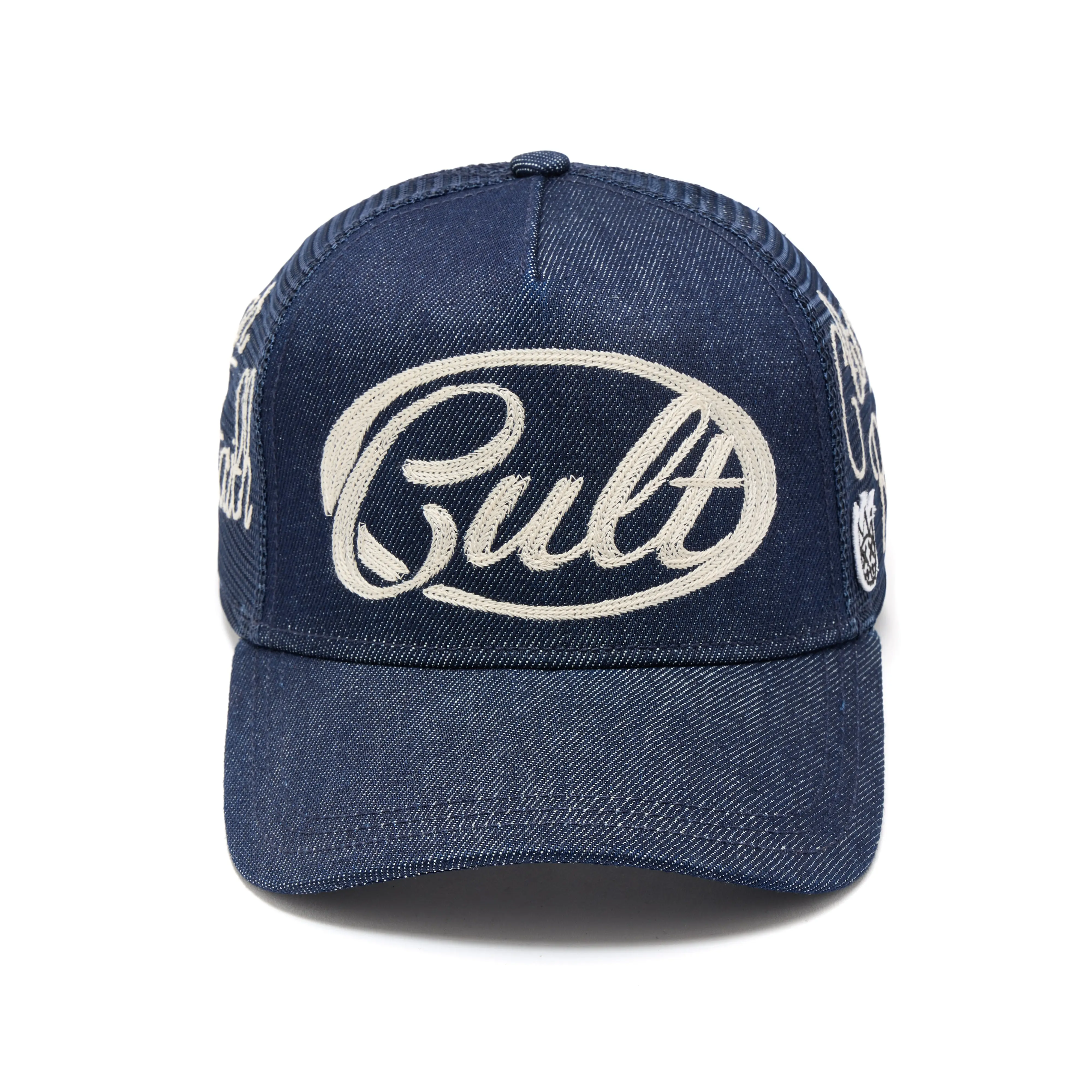 Cult's Mesh Back Trucker Hat "Community" In Raw