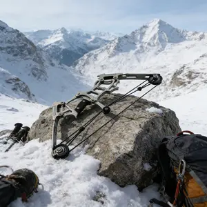 Small Shadow Bow Set, Indoor Outdoor Recreational Archery, Stainless Steel Hunting Shooting Practice, Perfect for Casual Sports，Large Size