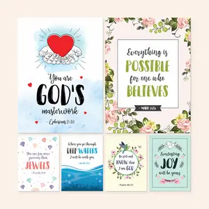 Bible Verse Greeting Cards | Set of 24