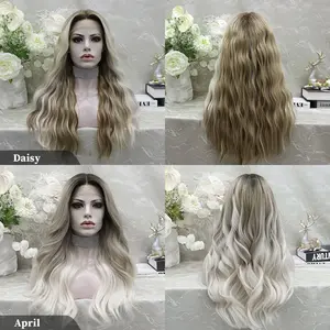 IMstyle 3 Wigs Box -2 T Part Lace Wigs+1 Free Parting Wig Beginner Friendly Daily Wear Lace Front Synthetic Wig