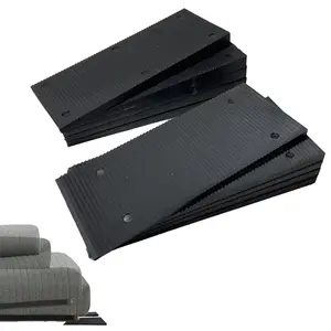 leveling wedges, Large plastic spacers, plastic wedges, furniture leveling shims, 4.7*2in spacer leveling, wedges with non-slip rubber spacers for smooth floors, high load capacity leveling wedges