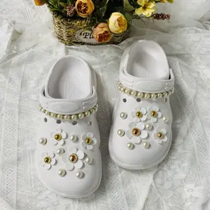 Shoe Charm Set Shoe Charms for Women Cute Jewelry Flower Shoe shoe decoration,Party Favors Birthday Gifts Footwear Bedroom decorative