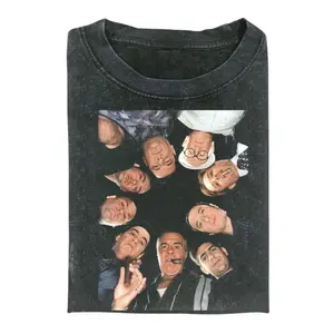 Sopranos Cast Group Shirt, Sweatshirt, Vintage Mafia Crew Graphic Tee, Retro TV Show T-Shirt, Classic Streetwear Gift for Fans