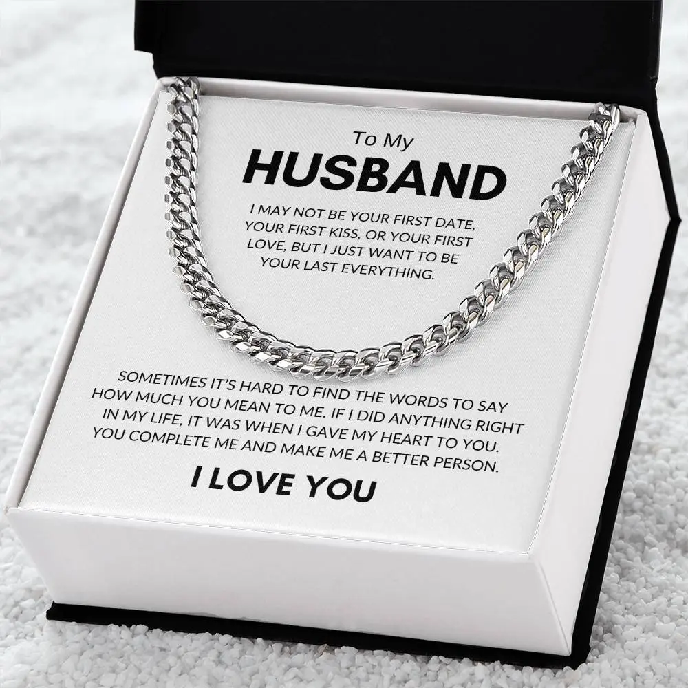 Cuban Link Chain - I Gave My Heart To You