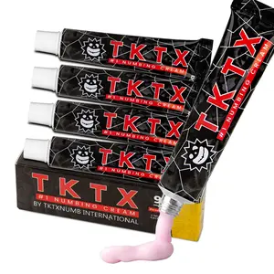 TKTX Tattoo Numbing Cream (4 Pack) - For Tattoos - Limited Edition Painless Procedure 99% Very Strong