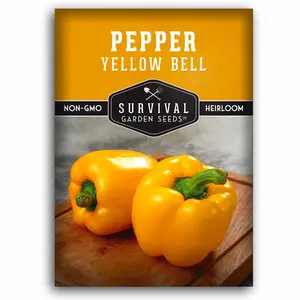 Yellow Bell Pepper Seed - Sweet Bell Pepper