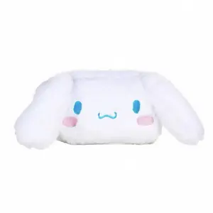 Sanrio Brand Kurome Melody Cinnamon Dog Plush Makeup Bag Organiser - Cute and Collectible Plush Bag for Dogs