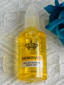 30ML Wig Glue Remover, High Efficiency Dissolves Adhesive Residue, Suitable for Men Hair Blocks & Women Lace Wigs, All Seasons Use