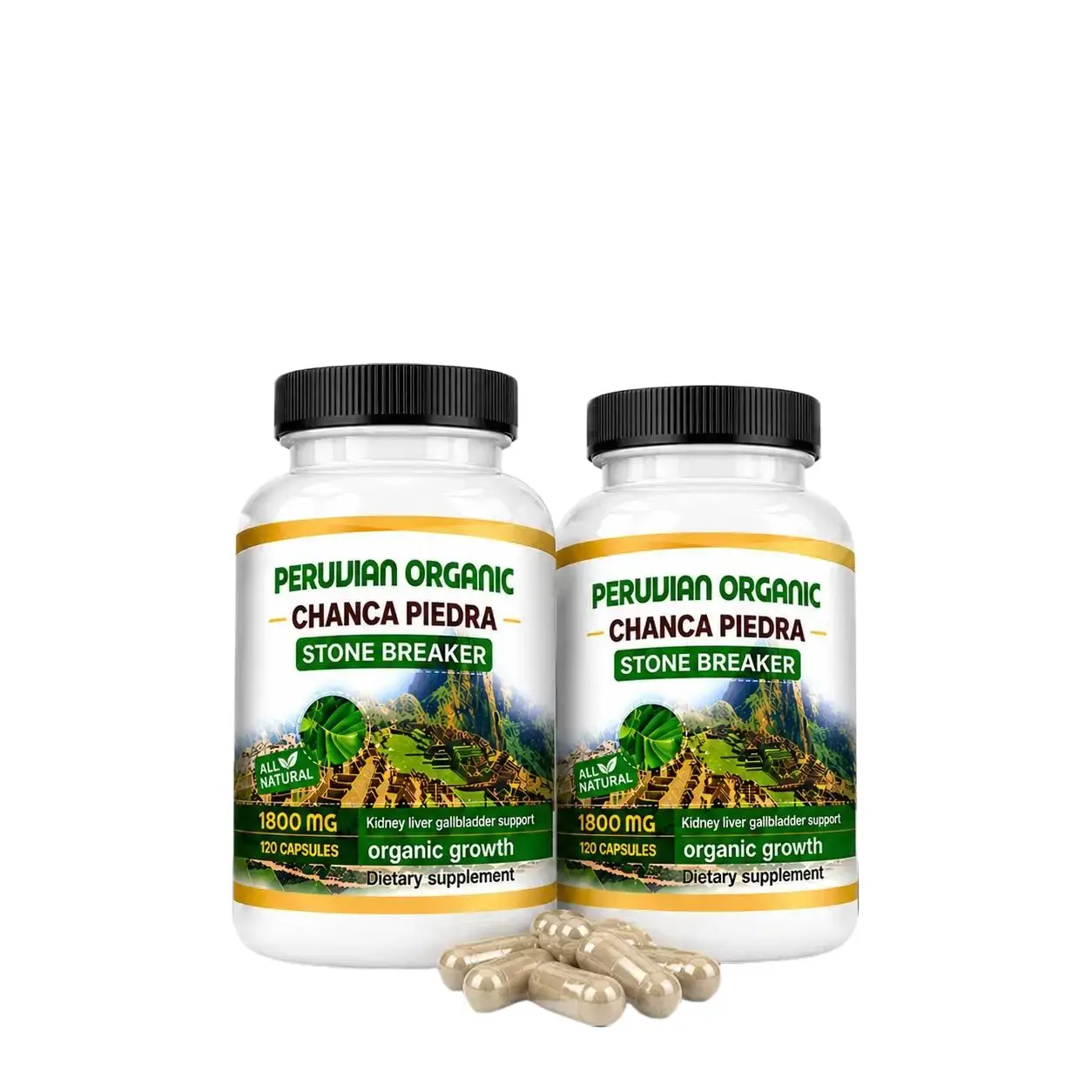 Kidney & Liver Support Supplement 2 Pack | Bladder & Urinary Health | 240 Caps