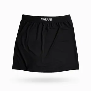 AWRAFIT Performance Awrah Cover - Minimal Modest High-Tech Sweat-Wicking Fabric 4-Way Stretch Lightweight Breathable Modern Matte Finish Elastic Waistband