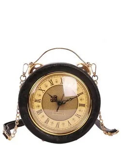 Vintage Real Clock Purse for Women - Elegant and Functional Handbag