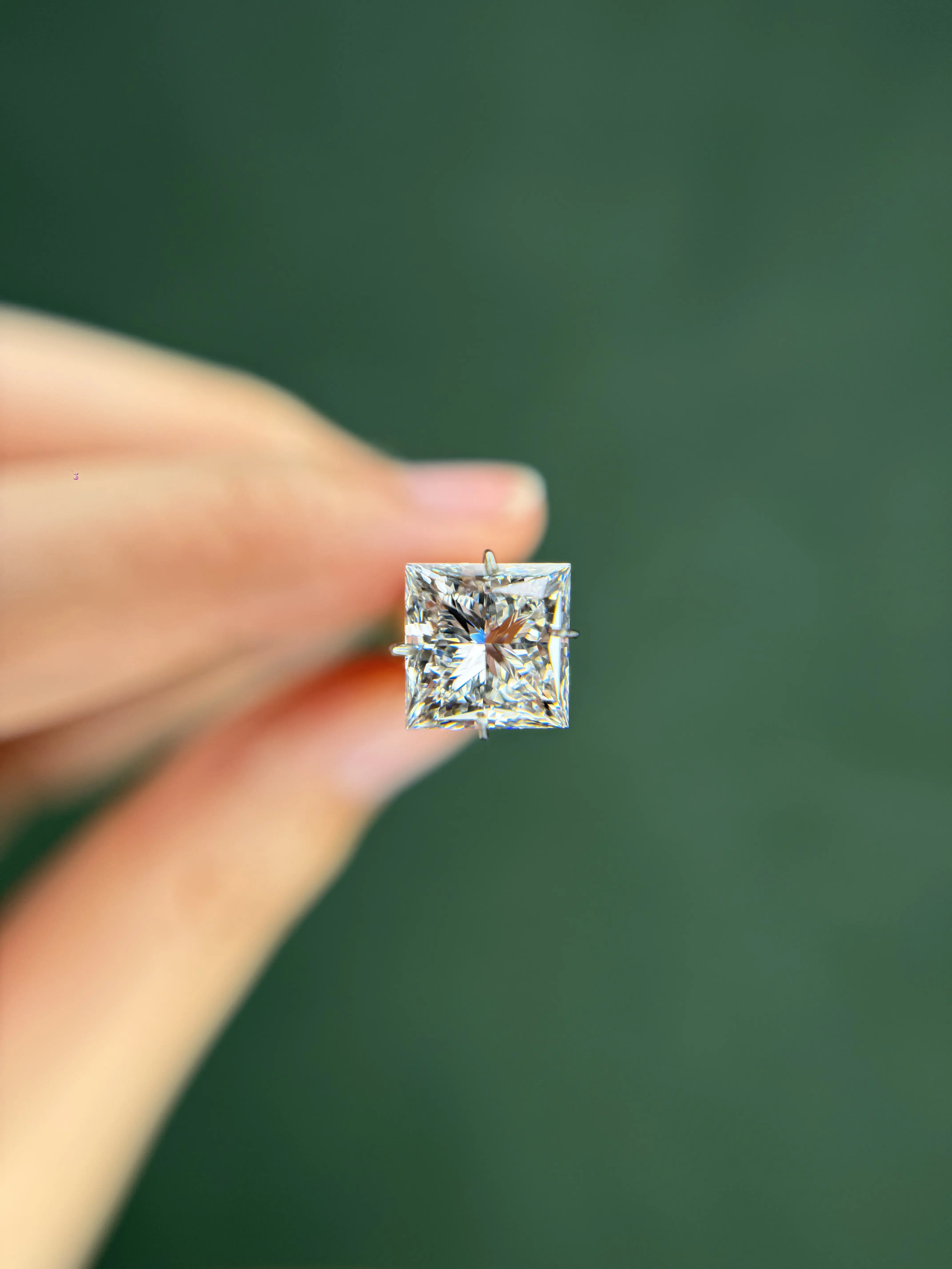 Lab Grown Diamond Princess Cut – F Color or Better, VS Clarity, IGI Certified Loose Diamond