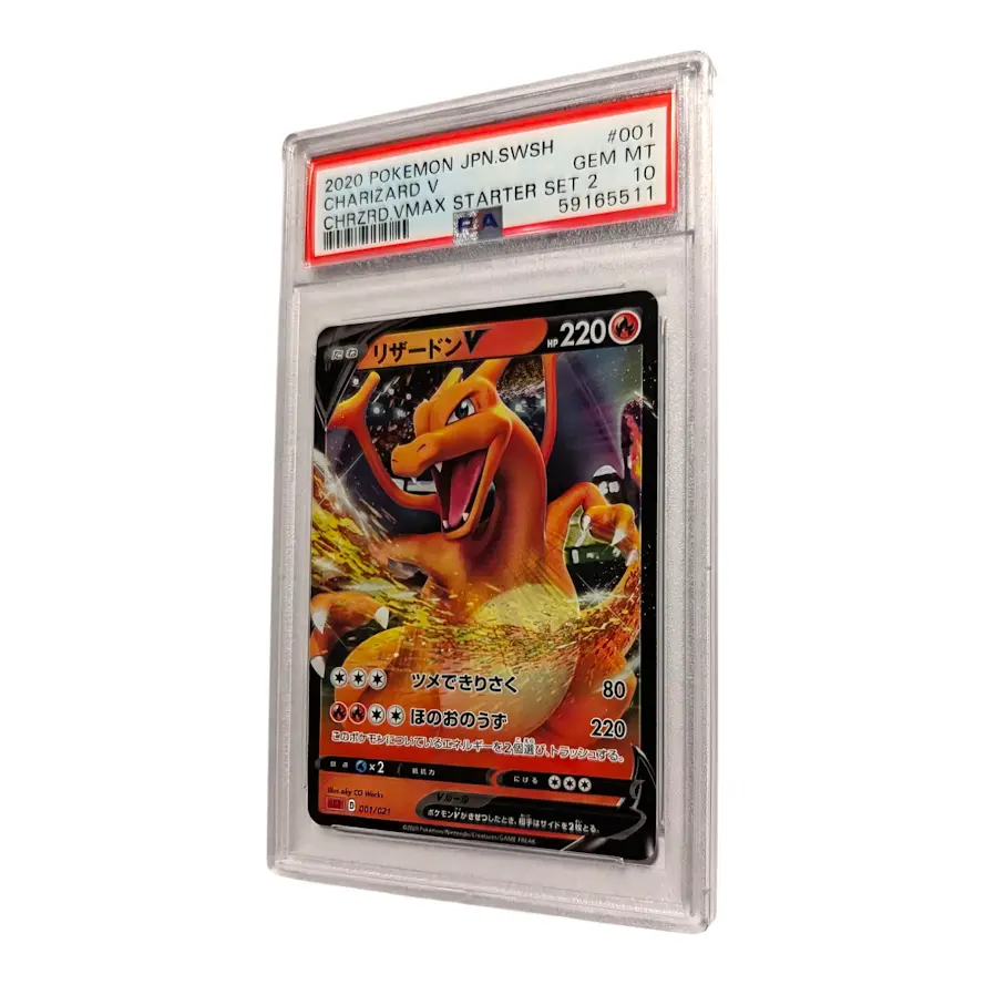 Charizard V 2020 Pokémon JPN.SWSH GEM MT 10 - TikTok Shop