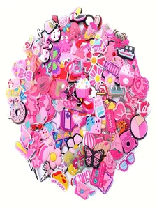 Random Set of 5-50 Pattern Shoe Charms, Cute Clog Accessories for Women, Ideal Gift for Festivals and Crocs Decor