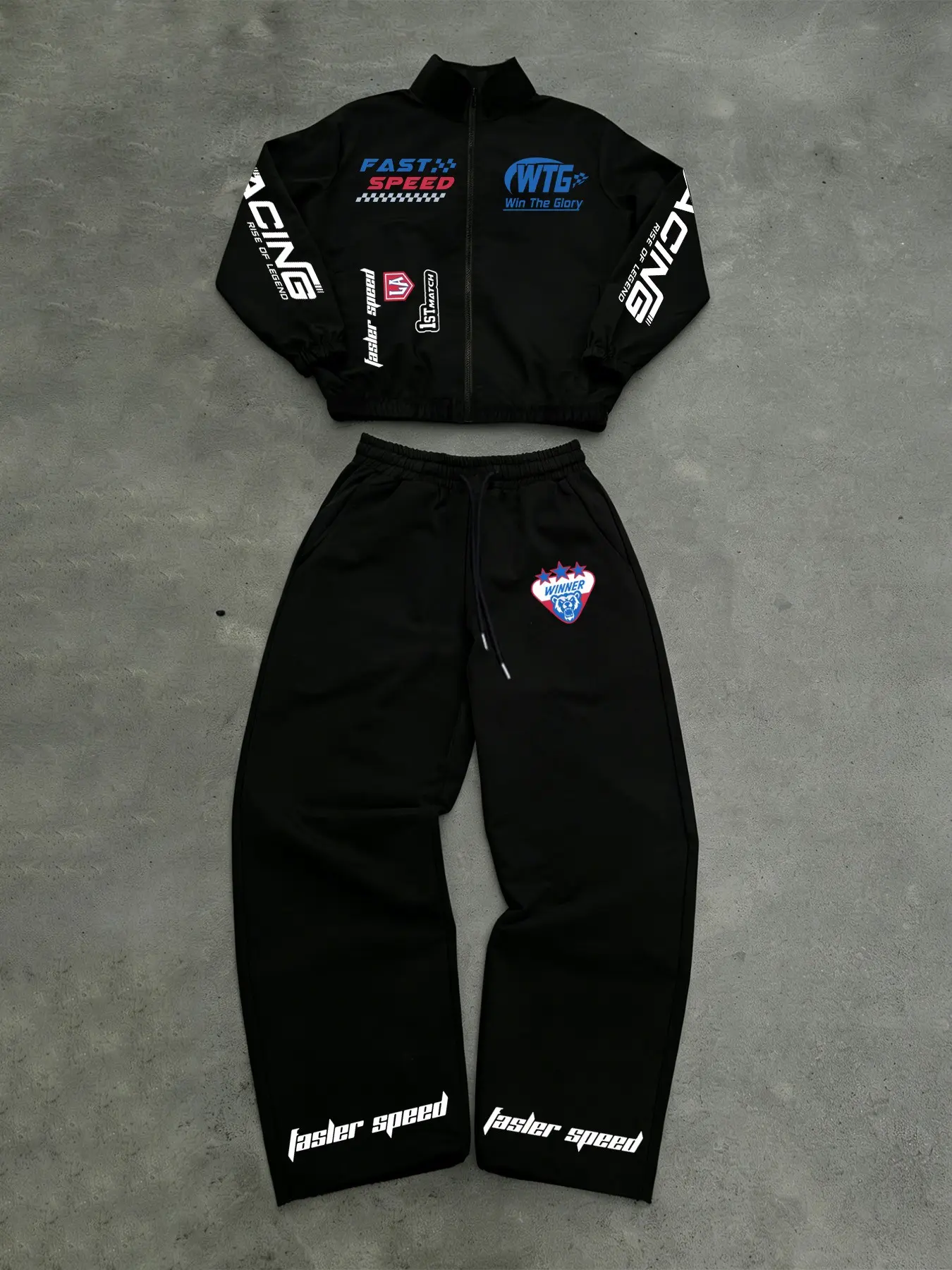 NewJeans 着用 BAPE LOOSE FIT TRACK PANTS bape newjeans tracksuit - TikTok Shop