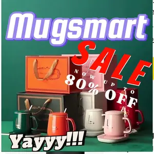 Smart Mug Temperature Controlled Heated Traveling smart Mug - Washable - Drinkware