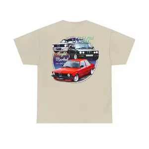 BMW Car T Shirt, BMW Motorsport shirt, vintage bmw car shirt, racing car apparel, bmw clothing - Push For More Night Market by Push For More