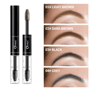 Dual-Ended Brow Pomade NO.6951 Long Lasting Multi-Color Eyebrow Makeup for Natural Defined Brows with Water Formula Quick-Dry Matte Black Liquid Eyeliner 01 brown lip liner pink lipstick Waterproof Moisturizing