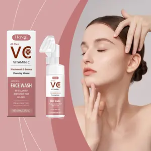 Hoygi Vitamin C foam Cleanser Mild Moisturizing Lotion Cleanser