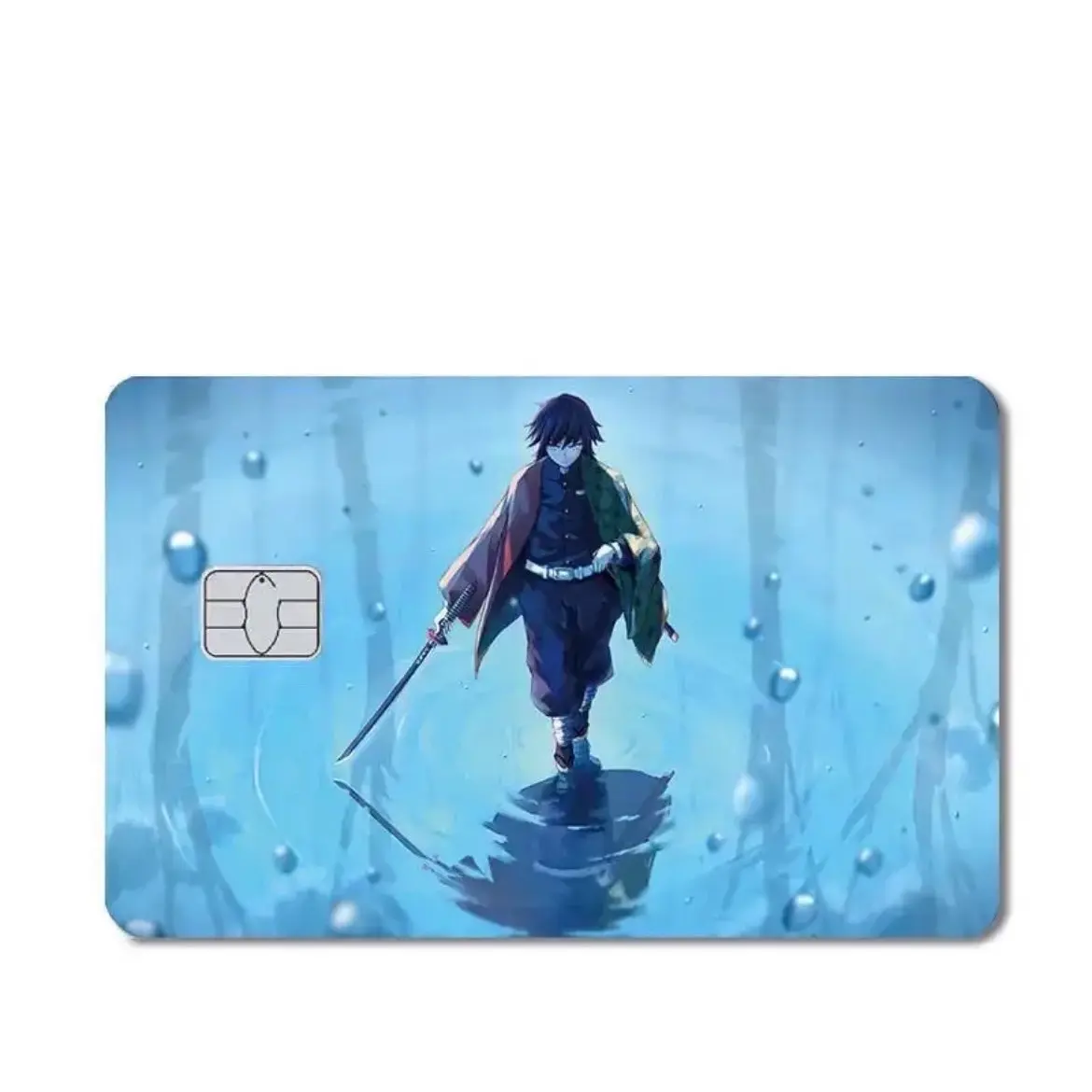 Giyu Demon Slayer Credit Card Decal Sticker Skin