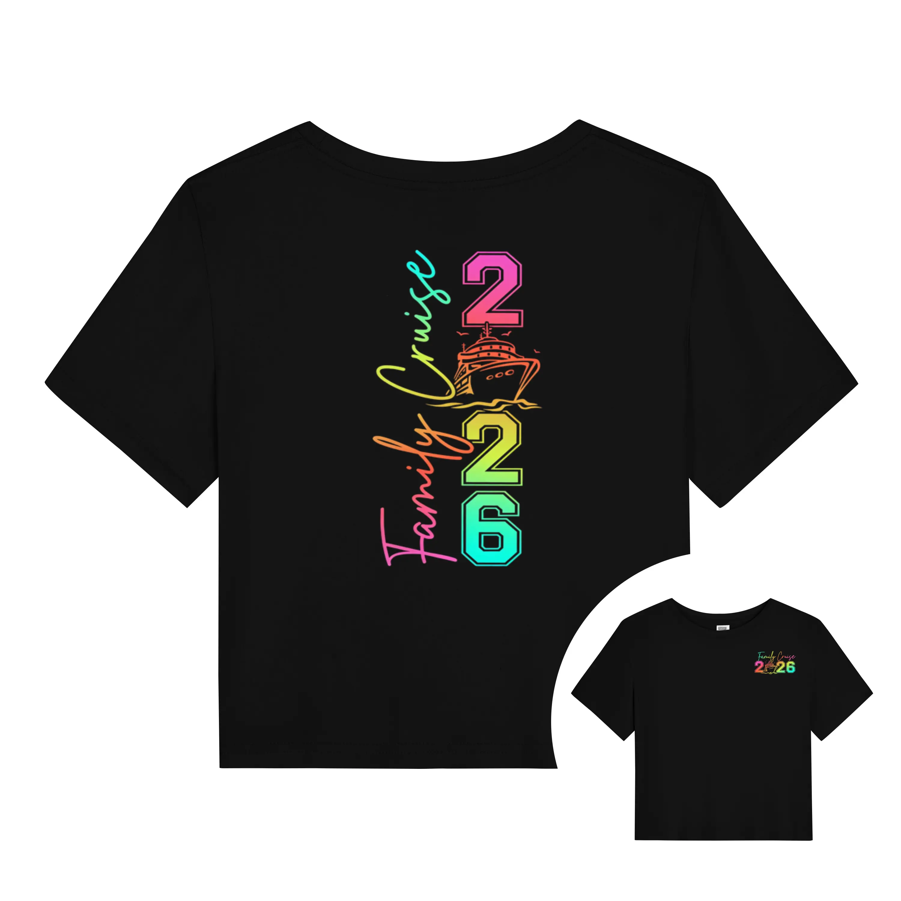 2026 Family Cruise Matching Tees – Perfect Group Shirts for Vacation and Travel
