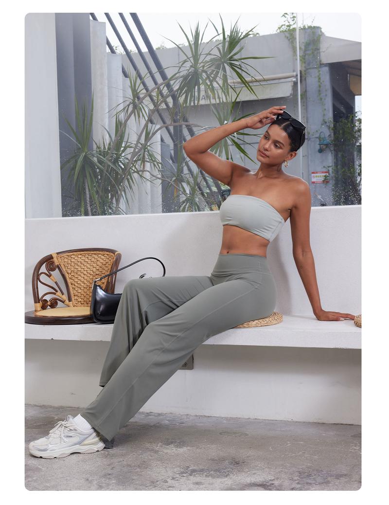 YEOREO Eddiy Leggings High-Waist Straight-Leg No Front Seam Buttery Soft Gym Yoga Pants for Women Fitness Tights YEOREO Eddiy Leggings High-Waist Straight-Leg No Front Seam Buttery Soft Gym Yoga Pants for Women Fitness Tights