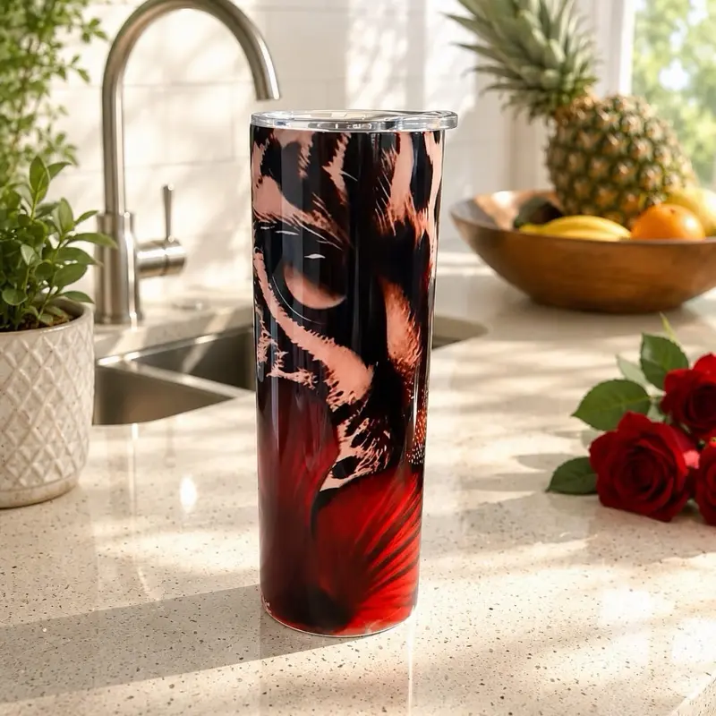 20 oz Sublimation Tumblers, Reusable Drinkware for Daily Hydration