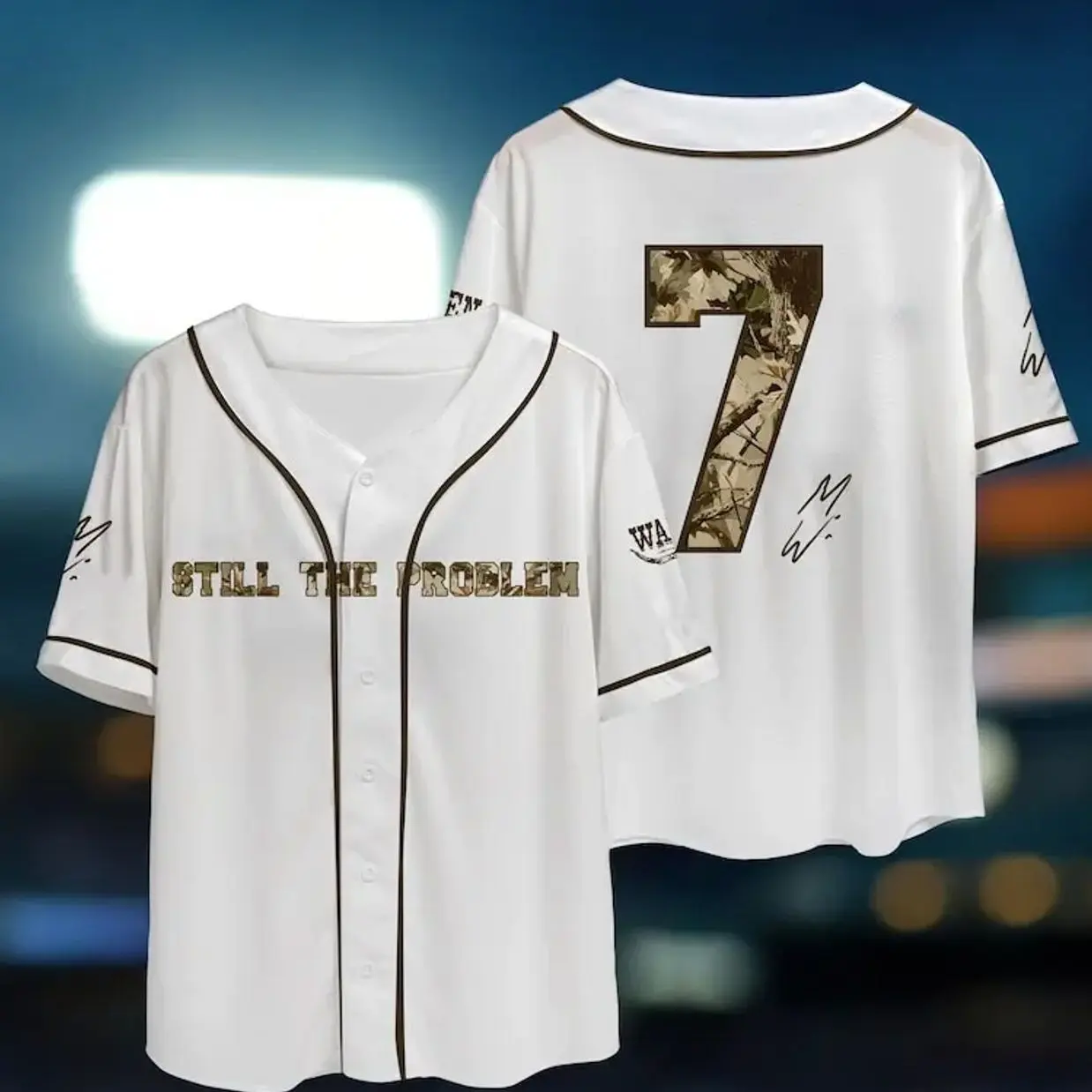 Still The Problem Tour 2026 Baseball Jersey