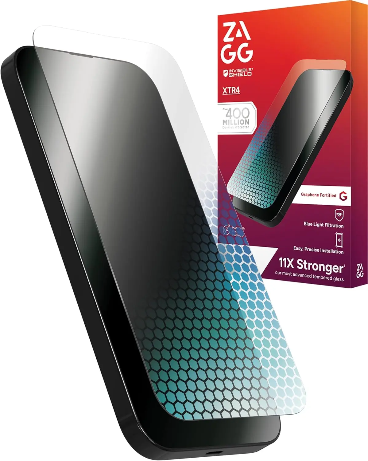 ZAGG XTR4 Screen Protector for iPhone 16 Pro