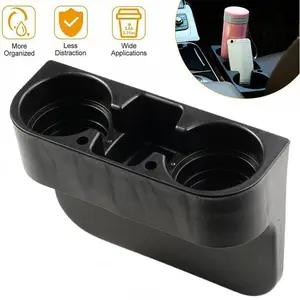 Car Seat Slot Storage Box, Car Seat Slot Organizer, Car Seat Storage Solution, Durable Cup Holder with Smart Design, Maximize Space for a Clutter-free Driving Experience