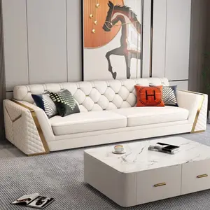 Modern Luxury Leather Sofa