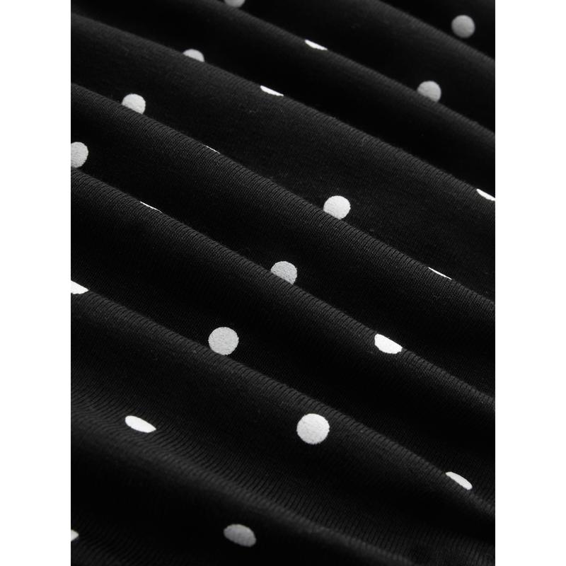 Cider Cotton-blend Halter Neckline Polka Dot Ruched Layered Mini Dress